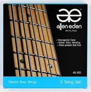 Allen Eden Electric Bass Strings 5 String 45-130