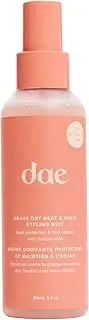 DAE Agave Dry Heat & Hold Styling Mist - Heat Protection, Controls Frizz, Softens Hair (5 oz.)