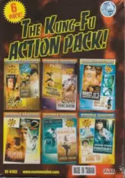 Kung-Fu Action Pack 6 DVDs [12 Movies]