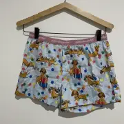 NEW Peter Alexander Pyjama PJ Shorts Bottoms Size S Daschund Sausage dog