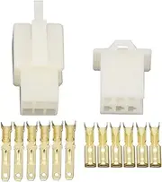 100 Sets 6 Pin 2.8mm Wire Harness Motorcycle Sensor Connector Automotive Cable Socket DJ7061A-2.8-11/21 6030-6991 6040-6111