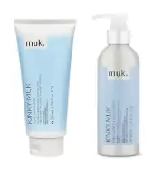 Muk Kinky Muk Curl Leave in Moisturiser 200ml & Curl Amplifier 200ml