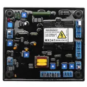 Avr Mx341 Two Phase Sensed Automatic Voltage Regulator For Generator Black