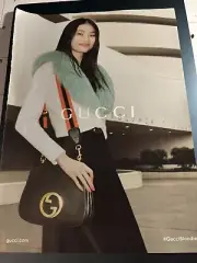 2022 Print Ad Of Model Sherry Shi For Gucci Bags