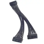 Dual PSU Power Supply 24 Pin ATX Motherboard Splitter Cable ATX Motherboard r
