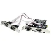StarTech 4 Port PCIe Serial Adapter Card w/ 16550 - PEX4S553