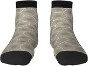 [JBYJBX] Petoskey Stone Print Adult Socks Womens Mens Workout Thermal Cozy All-Season Gift Holiday Articles Use