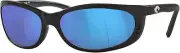 Costa Del Mar Fathom Matte Black / Blue Mirror Polarized Poly. New In Box