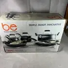 Be Basicessential 8pc Non-stick Cookware Set Fry Pan, Saucepan, Dutch Oven