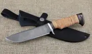 Knife Barracuda-3 steel X12MF handle birch bark (NEW)