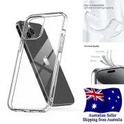 Clear Ultra Thin Soft Shockproof Case Cover For iPhone 15 Plus Pro Max 1pc