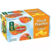 Del Monte Sliced Peaches in 100% Juice (15 oz., 6 pk.)