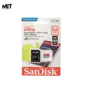 SanDisk 64GB Ultra Micro SDXC UHS-I Memory Card With Adapter (120MB/s)