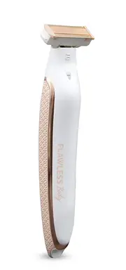 SQCLV Flawless Body Rechargeable Ladies Shaver and Trimmer, White/Rose Gold