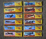 WW2 World War 2 12 x Toy Foam Gliders war Planes Spitfire Mitsubishi Zero Focke