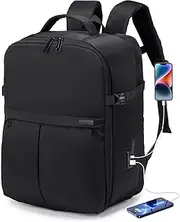 SPAHER 25L Travel Backpack, 40x30x20cm Carry On Backpack for Airplanes Waterproof Laptop Backpack 15,6 Inch Flight Approved Cabin Bag Hand Luggage Backpack for Women Men Weekender Overnight