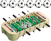 Table Football Table for Football Table Games, Football Board Games, Wooden Football Games, Table, Indoor Football for Thanksgiving, Christmas, Birthdays, New Year