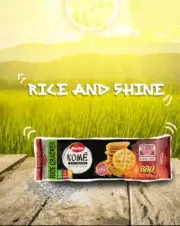 Munchee Kome Rice Cracker Bites BBQ Savory Snacks biscuits lankan cookies 90g