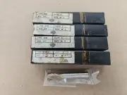 Lot of 4 NEW Addison HSS End Mills 3/8, 2 flute, 3/8 shank Single ended