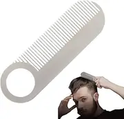 Metal Beard Comb - Small Pocket Comb | Travel Comb for Thinner Hair, Styling Comb, Dresser Hair Comb for Everyday Grooming