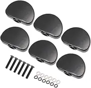 ａ aternee 6 Pieces Guitar Tuning Pegs Semicircle Tuning Key Button Heads Tuner Machine Handle