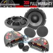 MOREL VIRTUS 603 6.5" CAR 3-WAY COMPONENT SPEAKERS MIDS TWEETERS CROSSOVERS NEW
