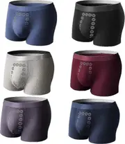 6pcs Energy Field Therapy Men's Underwear,energy Field Therapy Men Pants,magneticeft Energy Field Therapy SXL