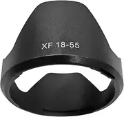 Lens Hood for Fuji Fujifilm Fujinon XF 18-55 mm F2.8-4 R LM OIS, XF 14 mm F2.8 R Lens, HUIPUXIANG Compatible with 58 mm Lens Hood
