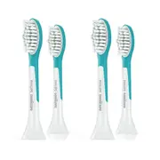 4PC Philips HX6042/63 Sonicare Replacement Heads for Electric Toothbrush Kids 7+