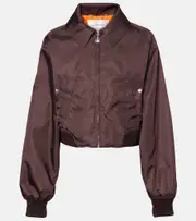 [Victoria Beckham] Victoria Beckham Harrington bomber jacket AU 12 brown