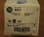 AB 800T-E14B, Series T Cylinder Lock, Dead Bolt, Push Button - NEW