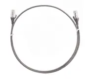 8WARE CAT6 Ultra Thin Slim Cable 10m - Grey Color Premium RJ45 Ethernet Network LAN UTP Patch Cord 26AWG
