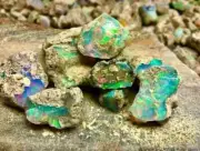 Grade Uncut Raw 100Cts Opal Rough Lot A Grade 9-11Pcs Large Size Ethiopian Welo