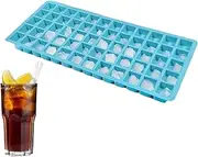 Ice Cubes Trays for Freezer | Multifunctional Easy Release 60-Grid Square Ice Tray,Space-Saving Stackable Specialty Tools & Gadgets for Refrigerator, Parties, Baby, Milk Drink Juice