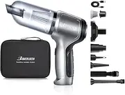 [BENJEN] Portable Vacuum for car, Cordless 4 in 1 Handheld Vacuum Cleaner & Air Duster, 15000pa Car Vacuum Cleaner High Power for car, Office and Home Cleaning