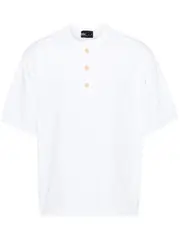 [kolor] Round Neck With Button T-Shirt