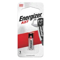 在飛比找Yahoo奇摩購物中心優惠-【Energizer 勁量】A27汽車搖控器電池1入 吊卡裝