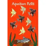 AQUARIUM NOTES: CUSTOMIZED FISH KEEPER MAINTENANCE TRACKER FOR ALL YOUR AQUARIUM NEEDS. GREAT FOR LOGGING WATER TESTING, WATER CHANGES