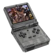 Powkiddy V90S 128G 3.5-inch IPS Screen Retro Handheld Game Console Built-in 12000+ Games 3000mAh Foldable Open-Source Li