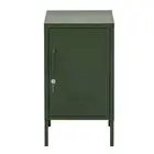 NNEDSZ Mini Metal Locker Storage Shelf Organizer Cabinet Bedroom Green