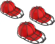 9SHOME 3Pack Hat Washer for Baseball Caps, Hats Washing Frame Cage, Cap Cleaner Protector Rack for Laundry Washing Machine Dishwasher, Fit Kid Children and Adults