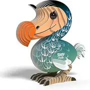 EUGY 100 Dodo 3D Puzzle - 30 Piece Eco-Friendly Educational Toy Puzzle for Boys, Girls & Kids Ages 6+