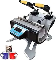 Tumbler Heat Press Machine, Double Station Mug Heat Press Transfer Machine with LCD Display Control, Intelligent Temperature Control, for 6Oz 9Oz 11Oz 12Oz 15 Oz 17Oz Transfer Cup Bottle
