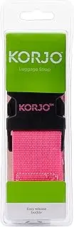 [Balanzza] Korjo Luggage Strap, 4.5 Centimeters, Pink