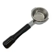 NEW Biendo 58mm Black Reusable Permanent Filters Bottomless Coffee Handle