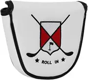Golf Puttter Head Putter with Mallet Protection, Club Accessory | Heavy Duty Magnetic Case, Putter Cover with Daily Use in Progress, Training or Part amic