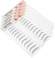 Gogogmee Natural Look Eyebrow Stickers Pcs Temporary for Women Men Easy Application Makeup Tool