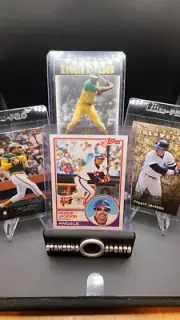 LOT (4) Reggie Jackson - 1983 Topps included