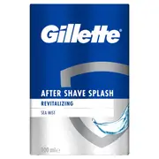 Gillette Aftershave Splash Revitalizing 100 ml promotion