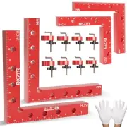 90 Degree Positioning Square Right Angle Clamp(5.5" +4.7") Aluminum Alloy Woo...